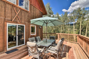 Moose Creek Lodge with Mountain Views and Hot Tub!